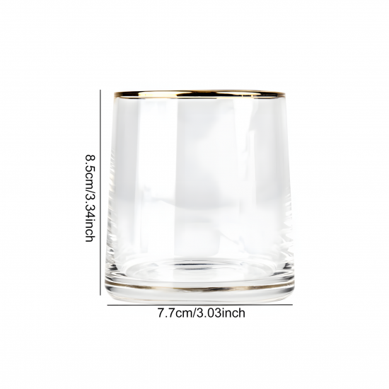 Glass Cups Set 6 Pieces